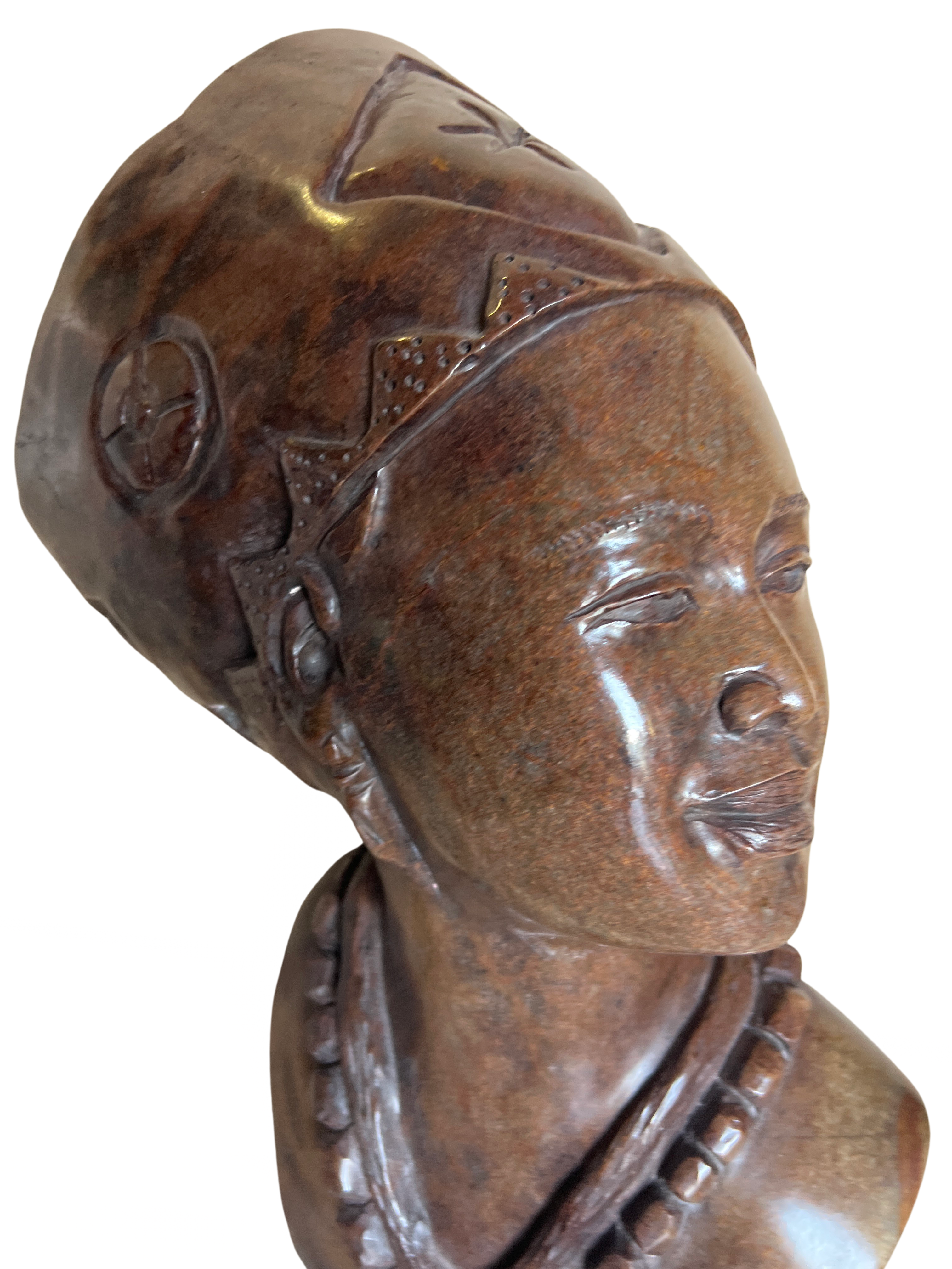 Shona Tribe Fruit Serpentine Queen - Shona