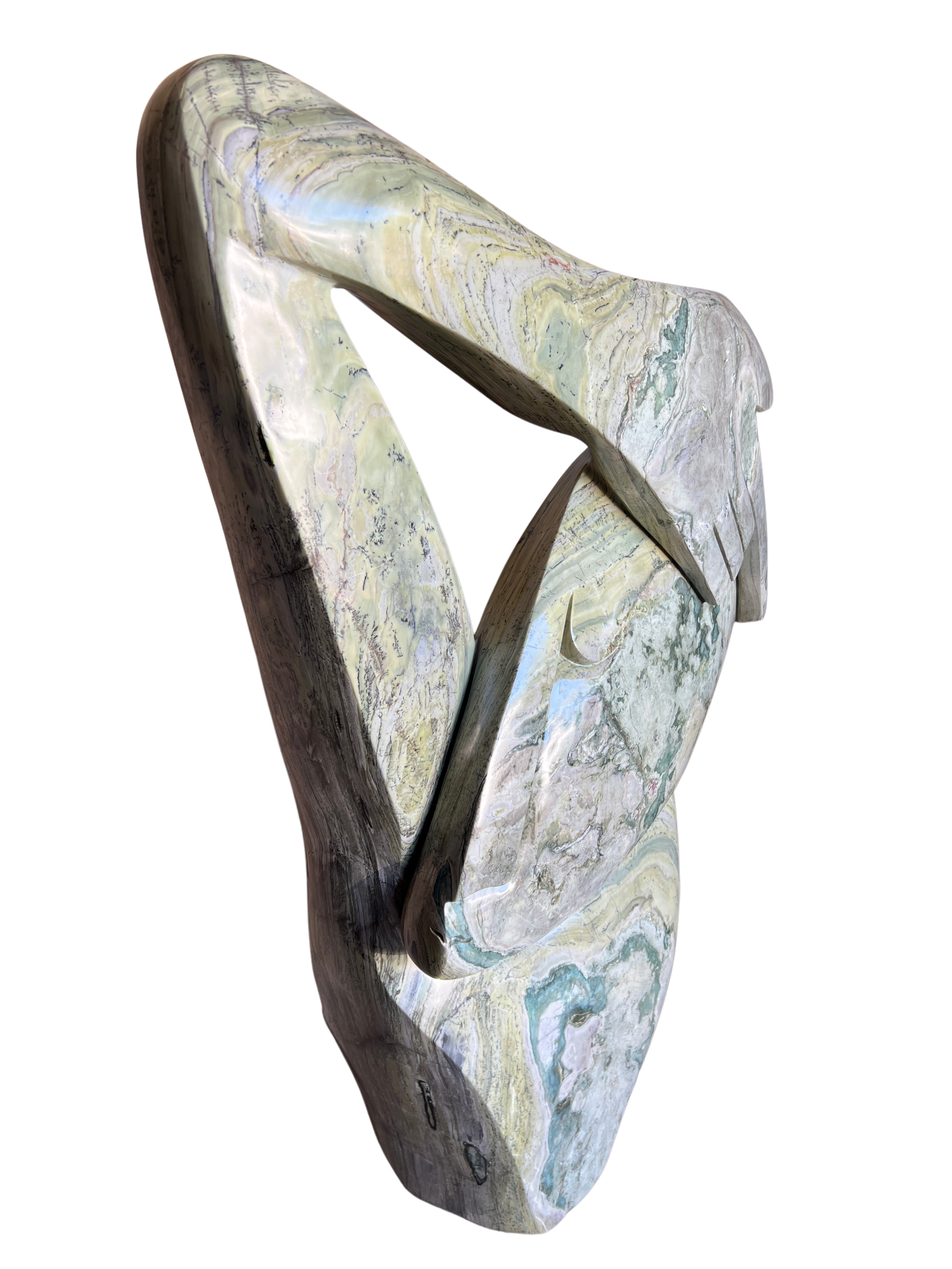 Shona Tribe Butter Jade Thinker