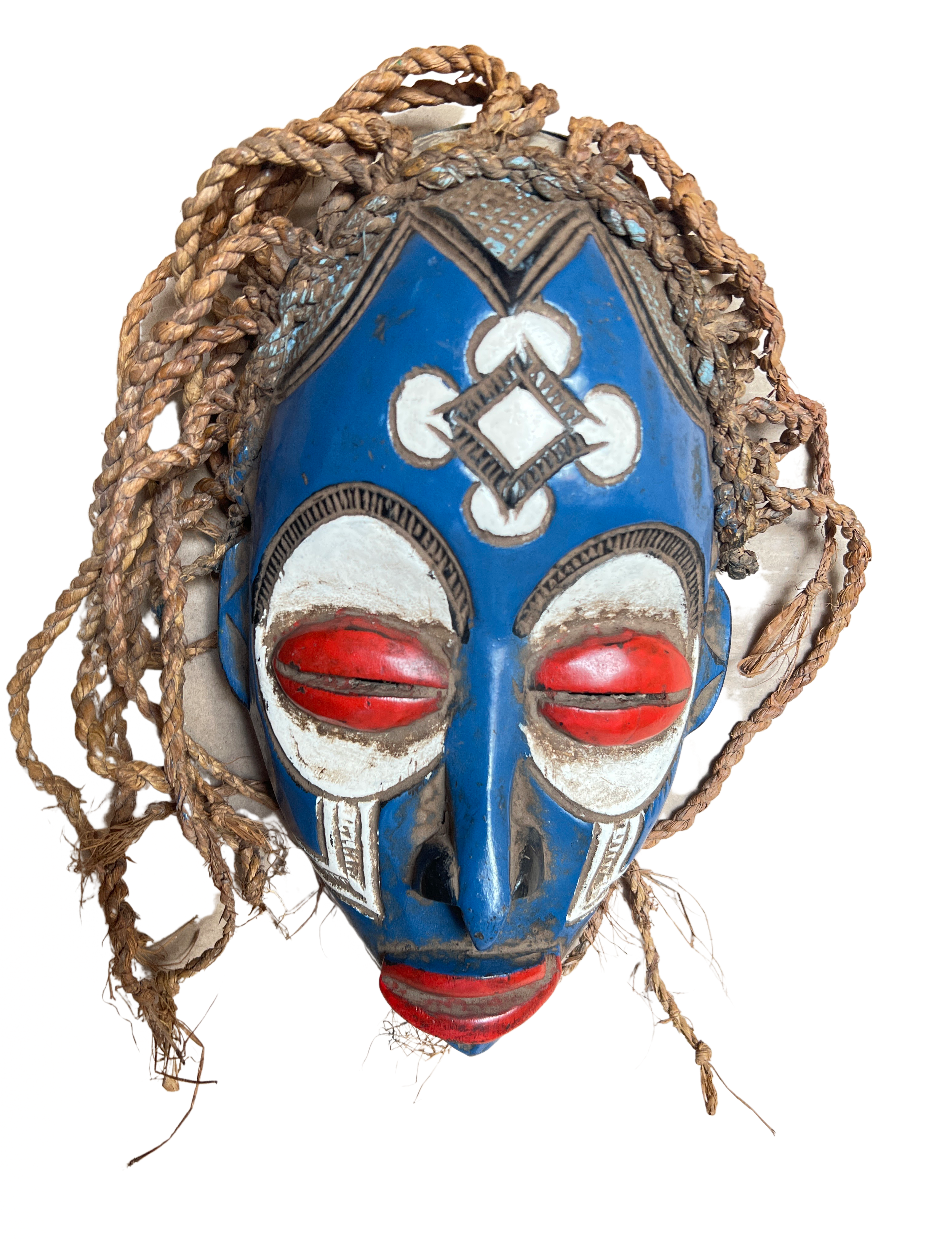 Chokwe Tribe Painted Mask