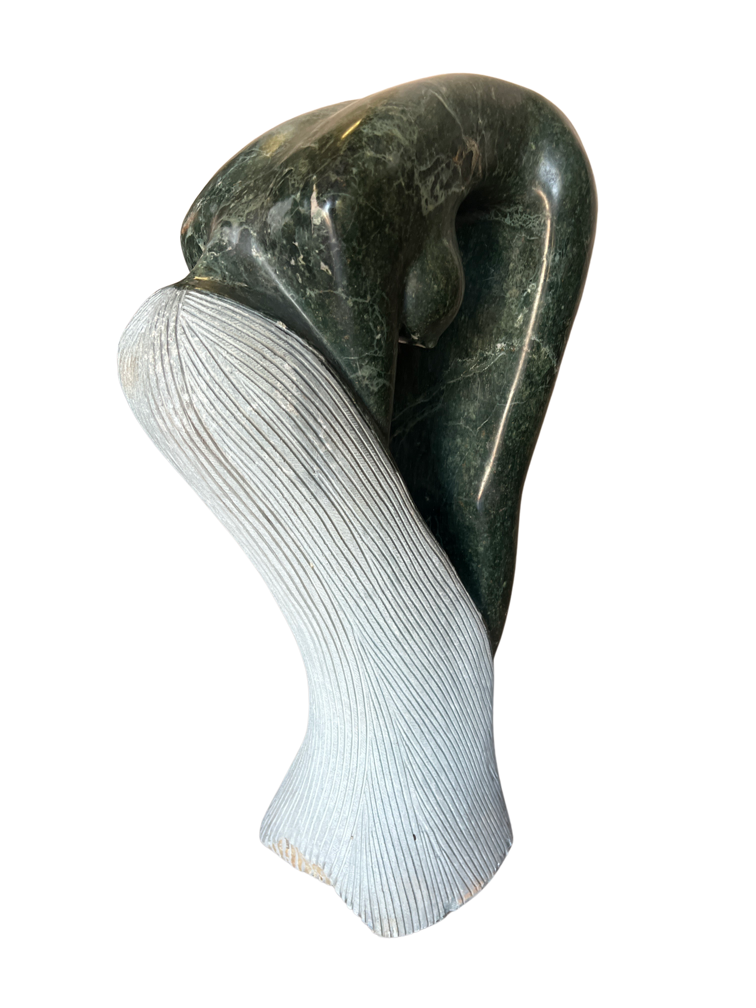 Shona Tribe Opal Bathing Lady - Shona