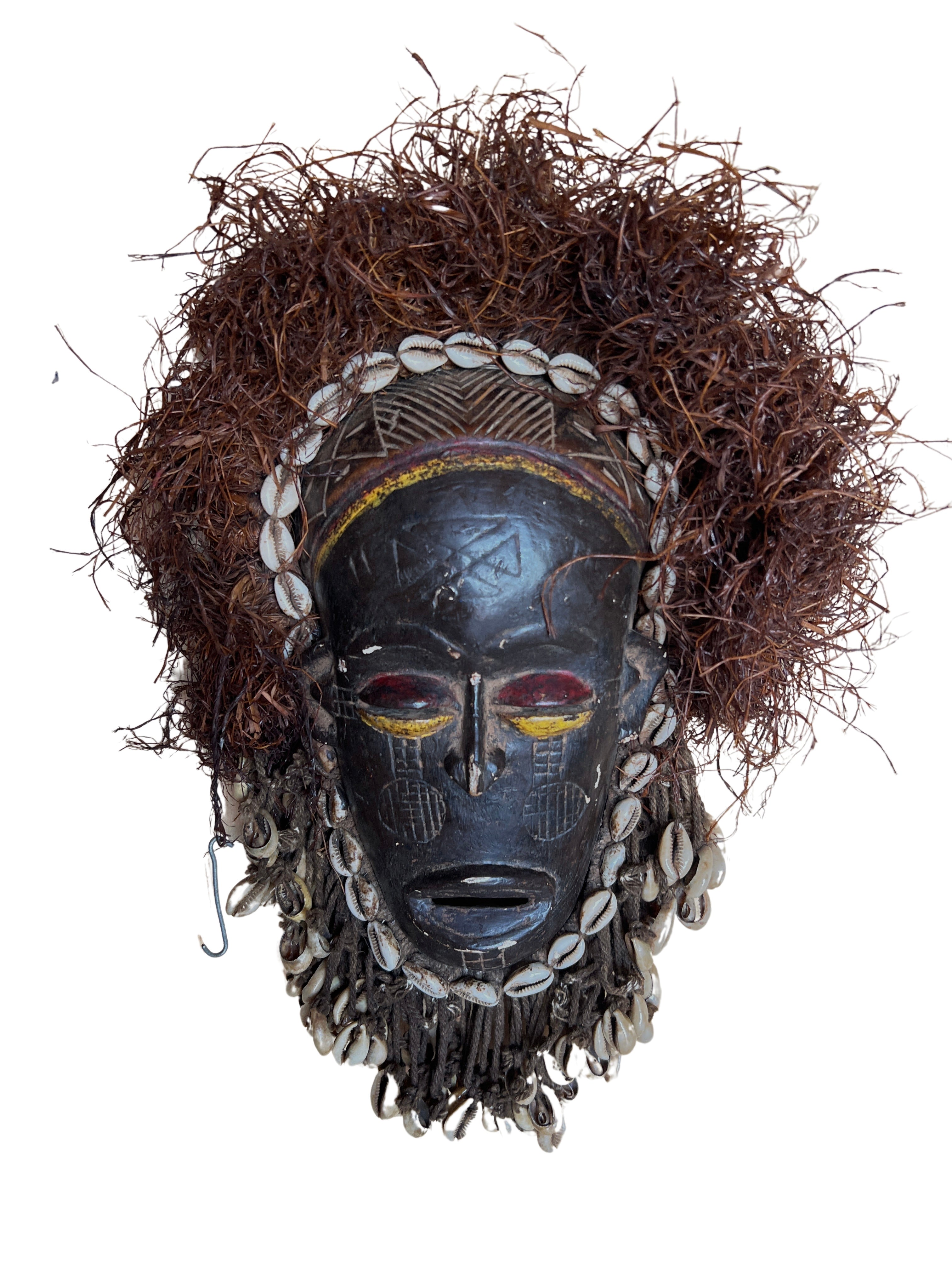 アンゴラ共和国 チョクウェ族 ムカンダ マスク Chokwe Tribe Mask | African Angel Art