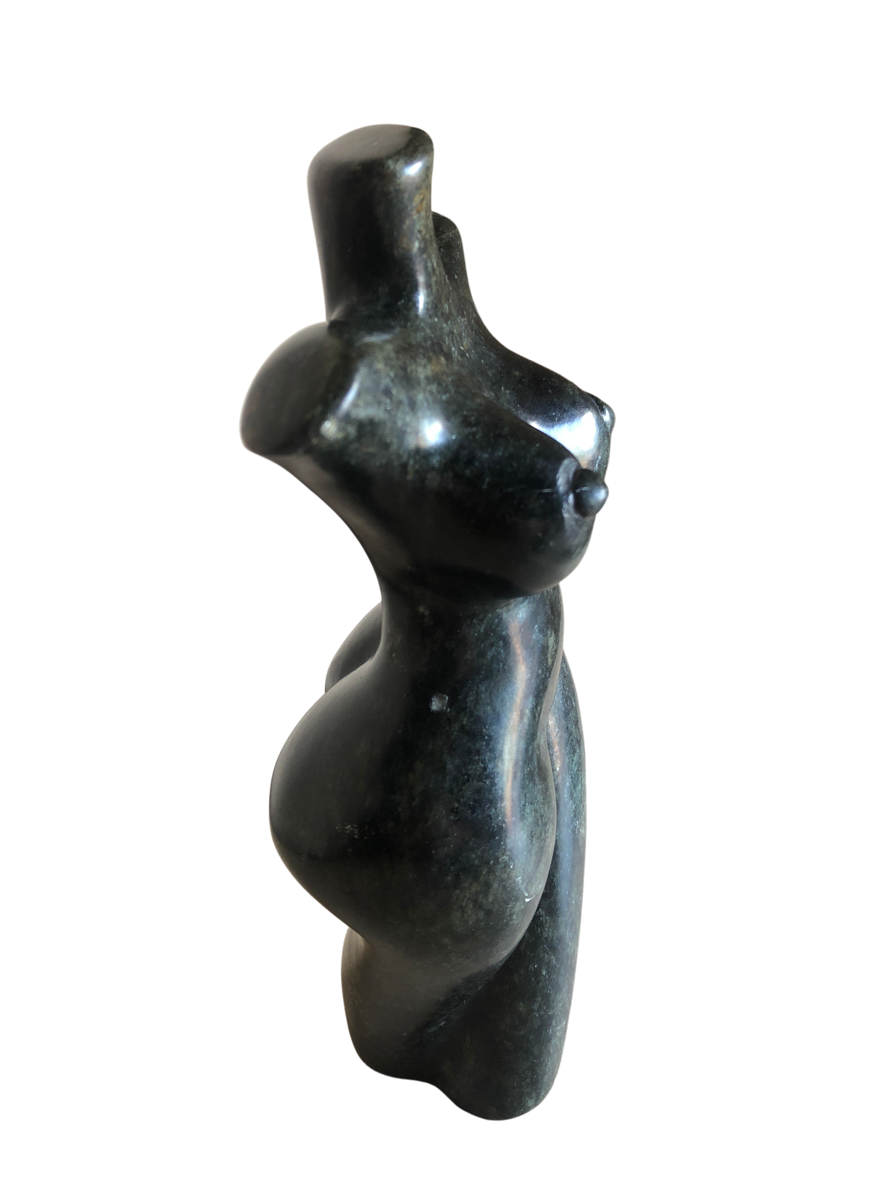 Shona Tribe Soap Stone Female Torso - Shona