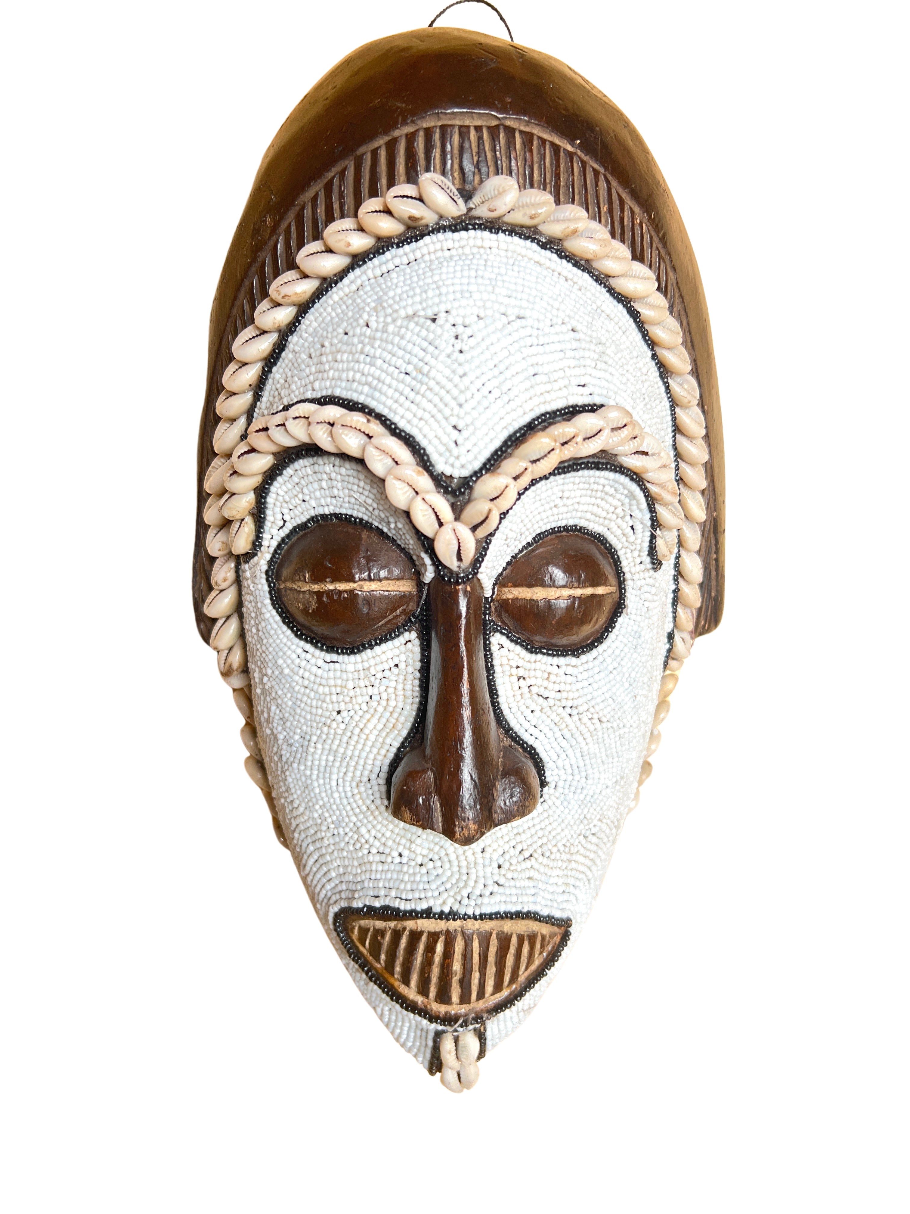 Igbo/Ibo Tribe Beaded Mask - Igbo/Ibo