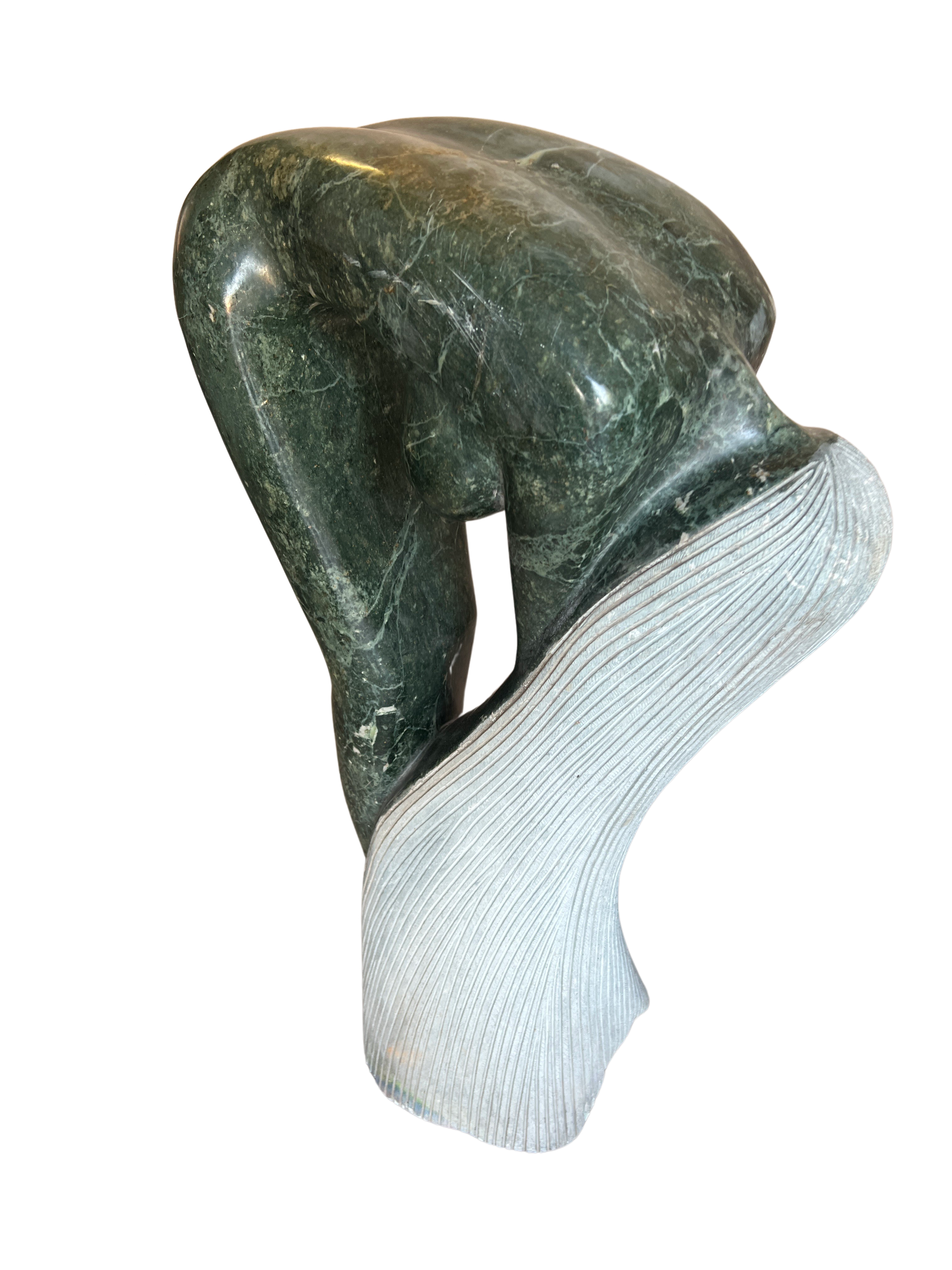 Shona Tribe Opal Bathing Lady - Shona