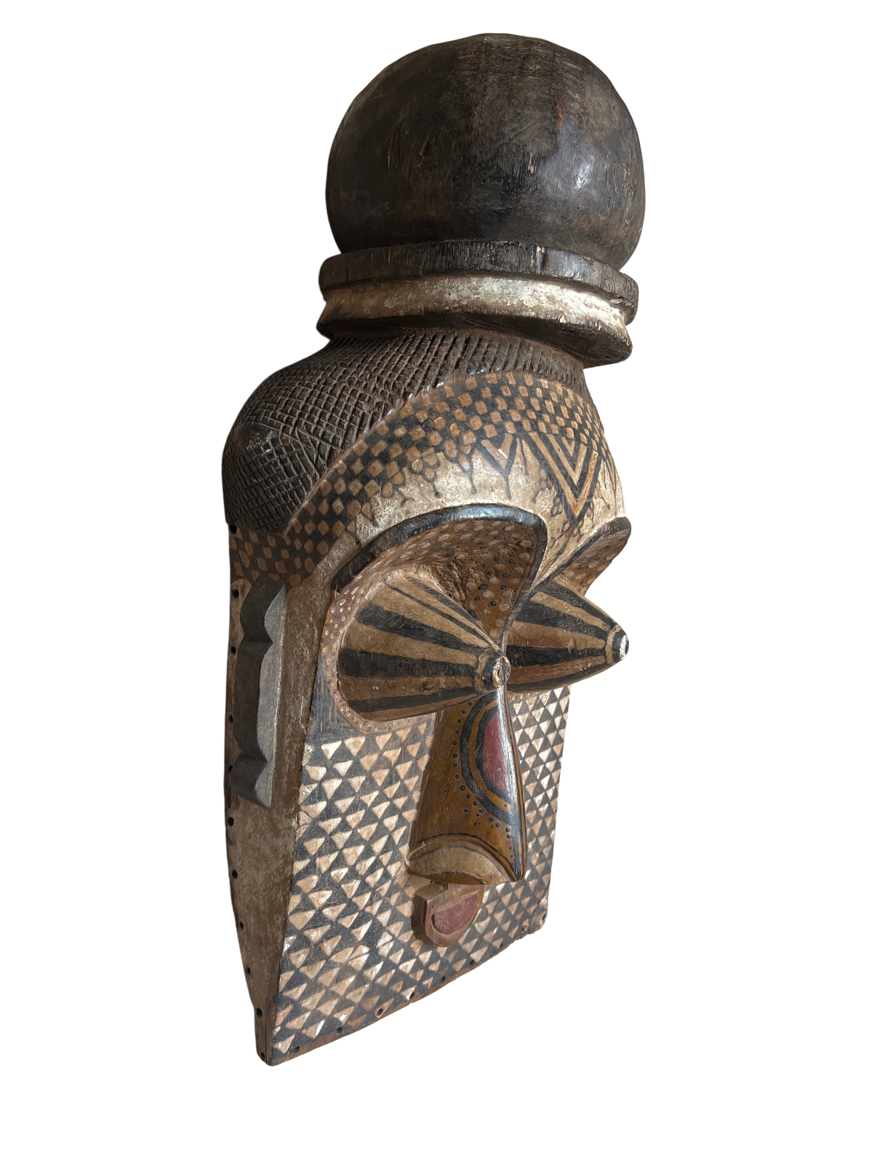 Kuba/Bakuba Tribe Mask - Kuba/Bakuba