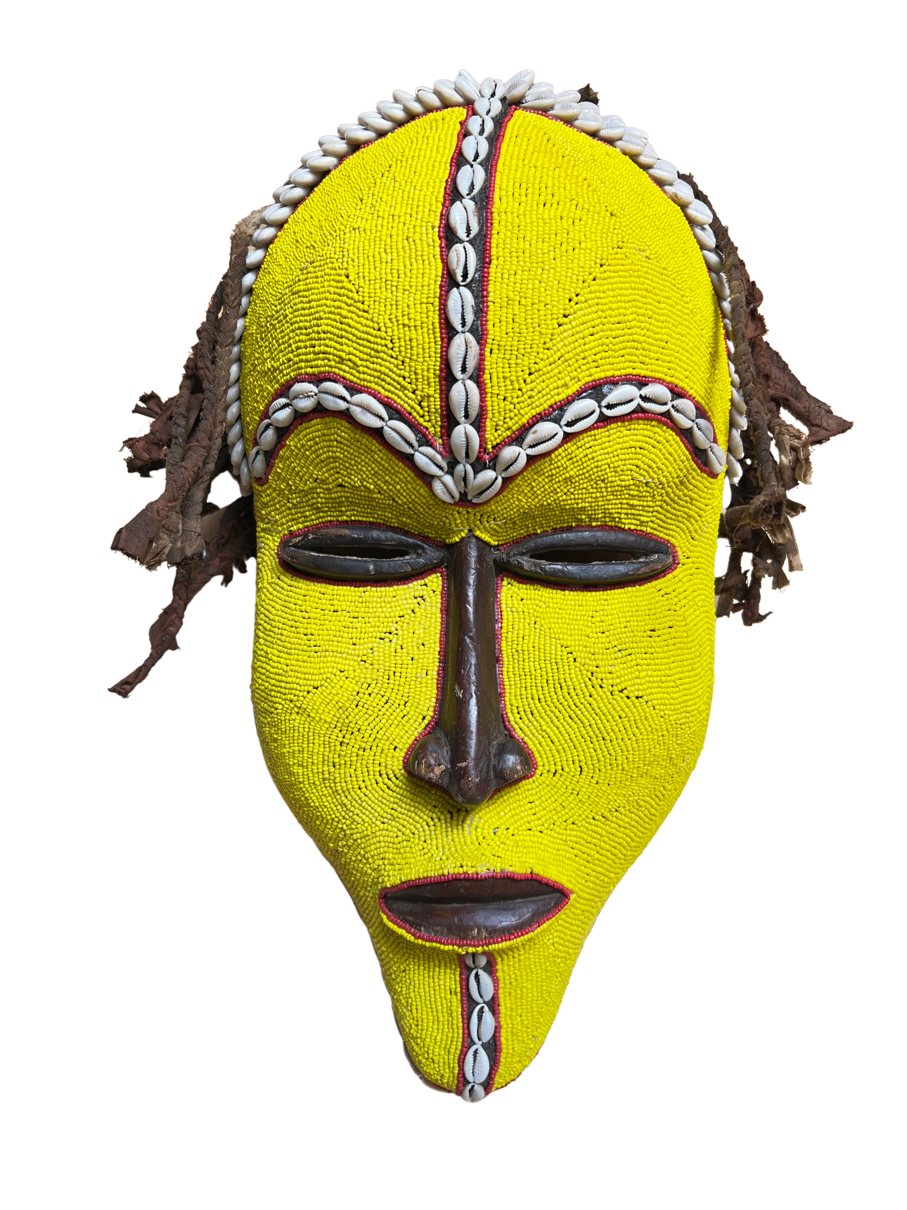 Fang Beaded Mask