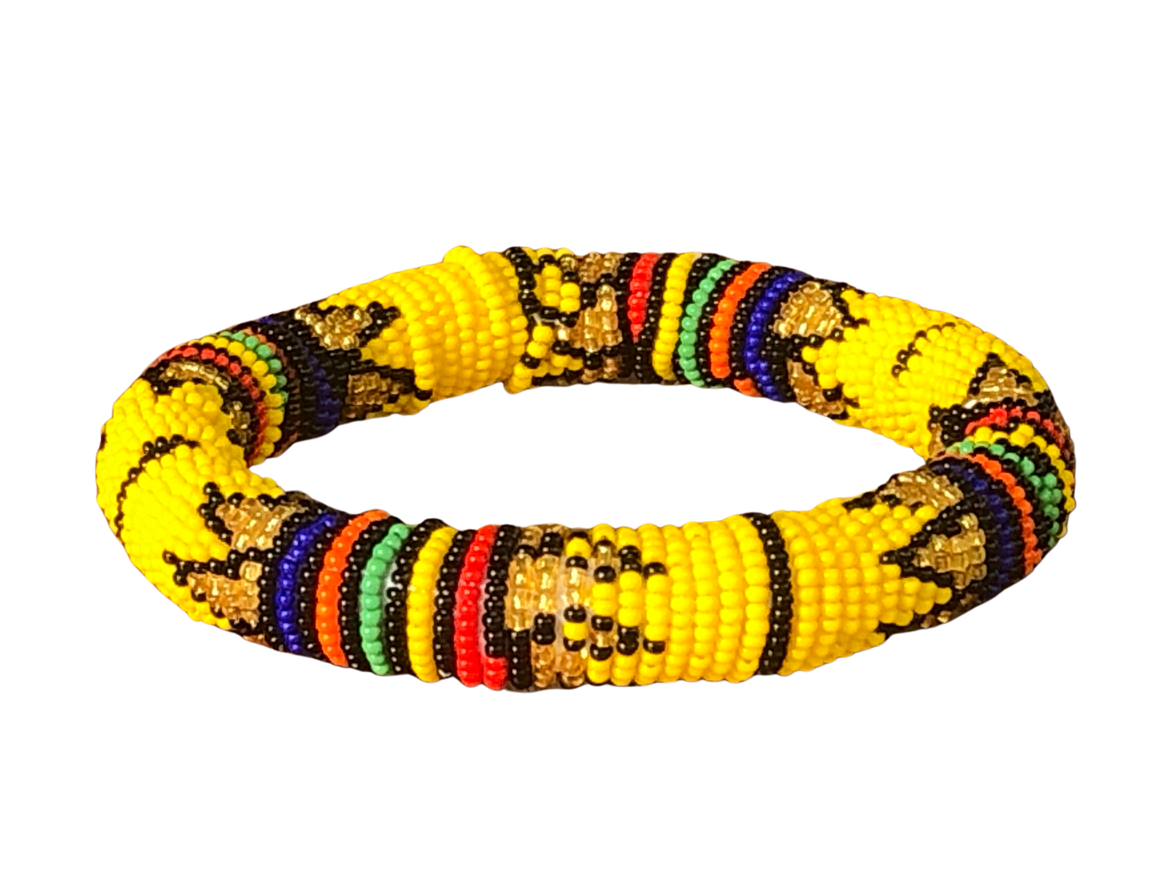 Zulu Beaded Bangle - Zulu
