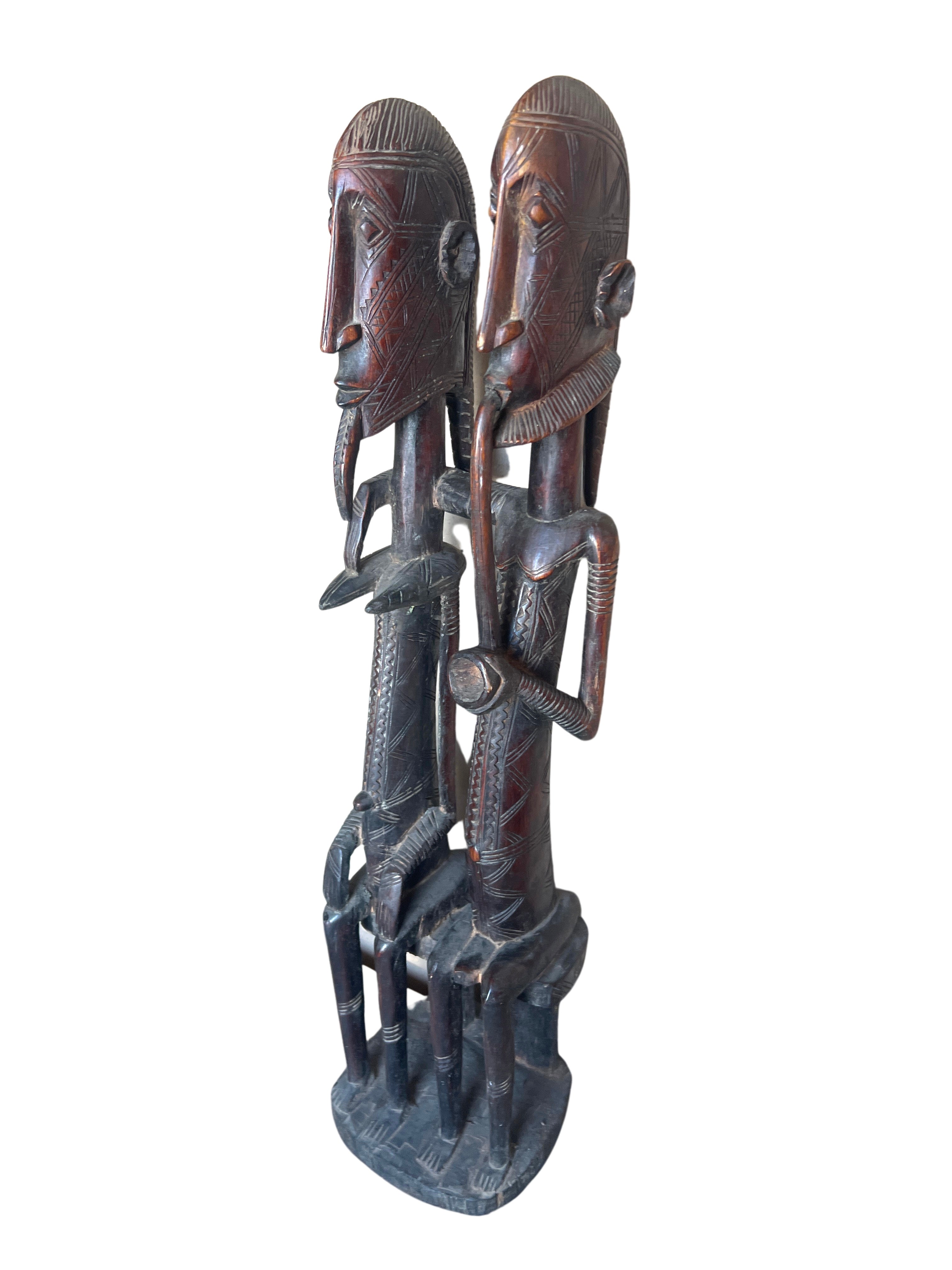 Dogon Tribe Couple - Dogon