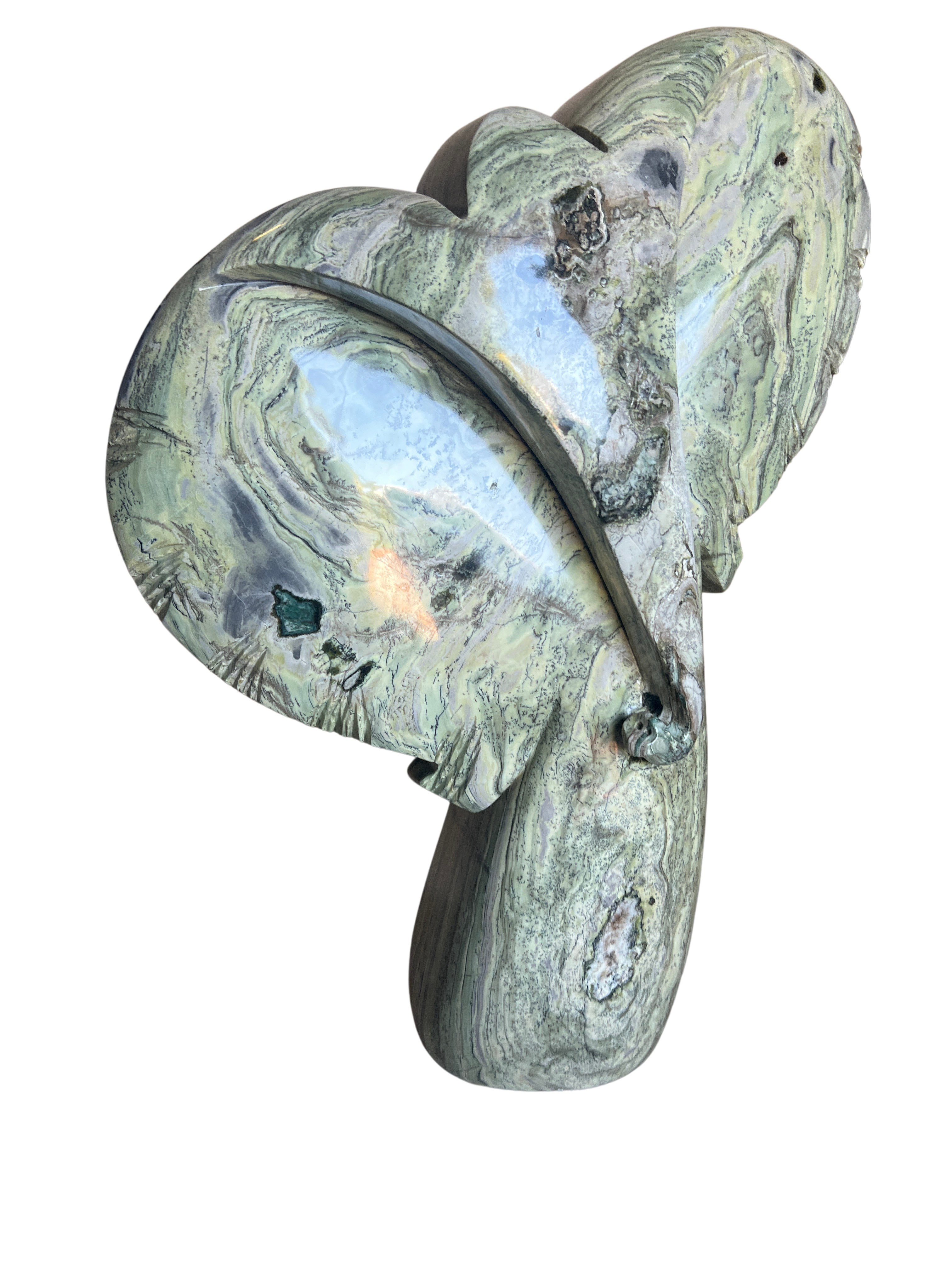 Shona Tribe Butterjade Elephant