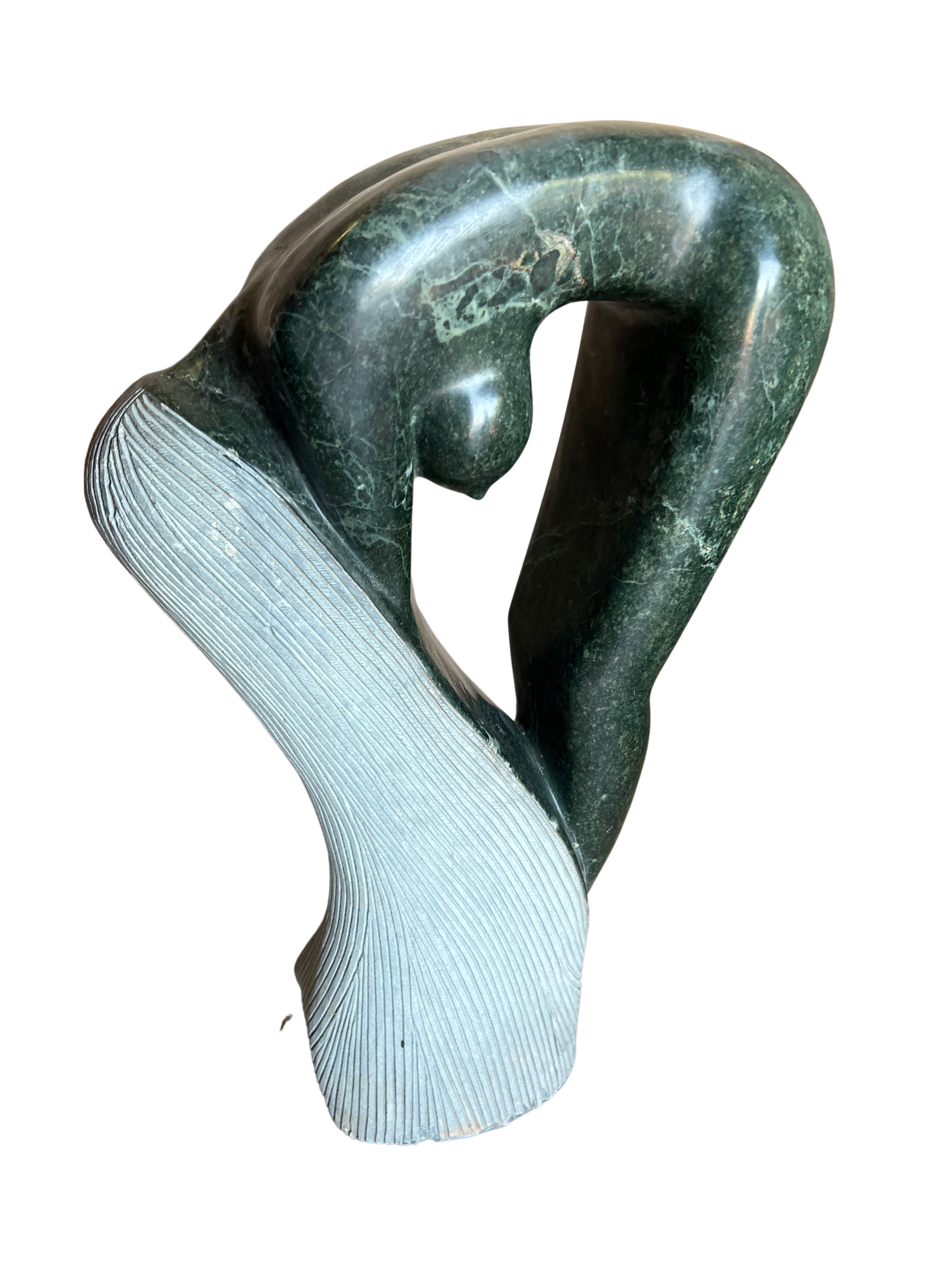 Shona Tribe Opal Bathing Lady - Shona