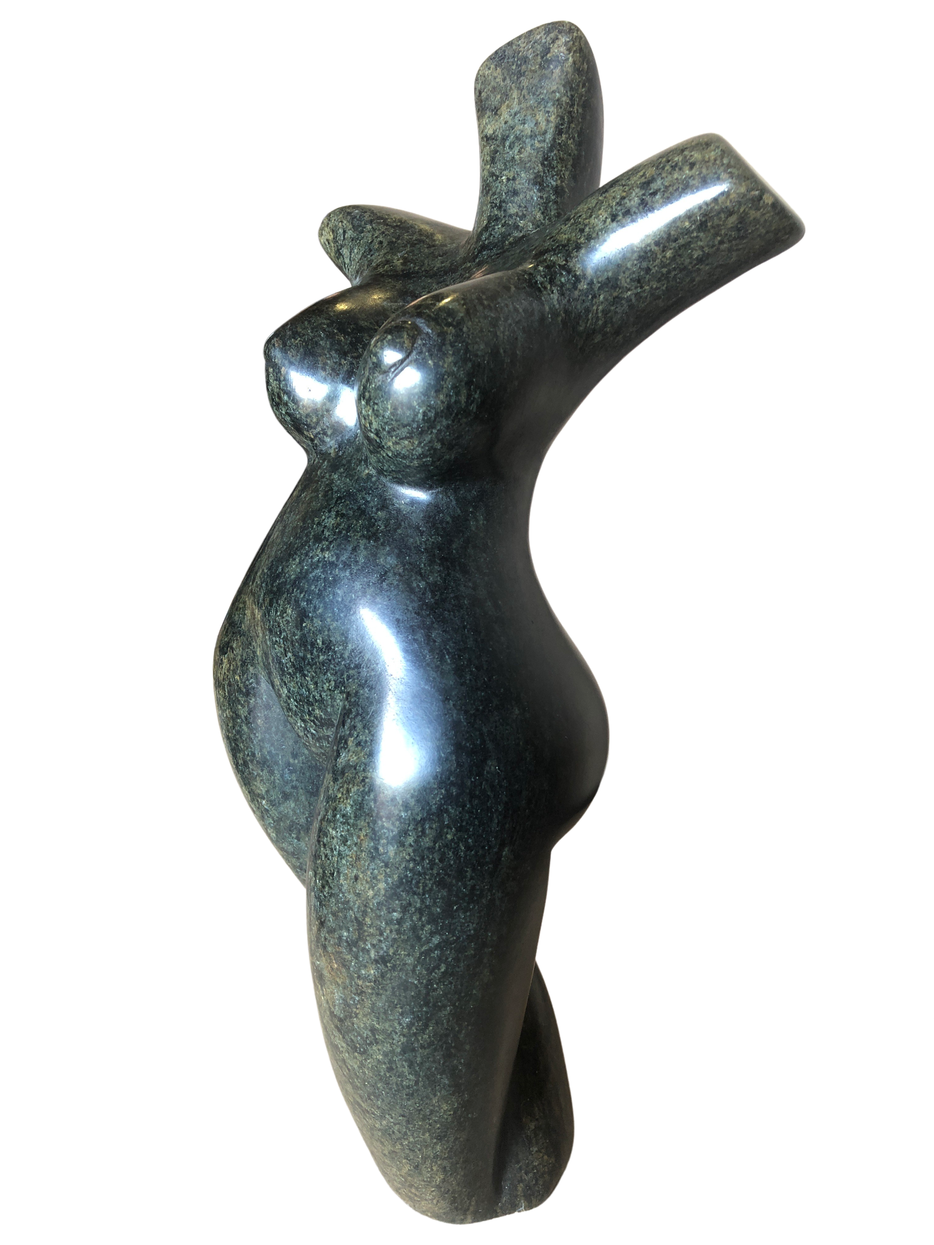 Shona Tribe Soap Stone Female Torso