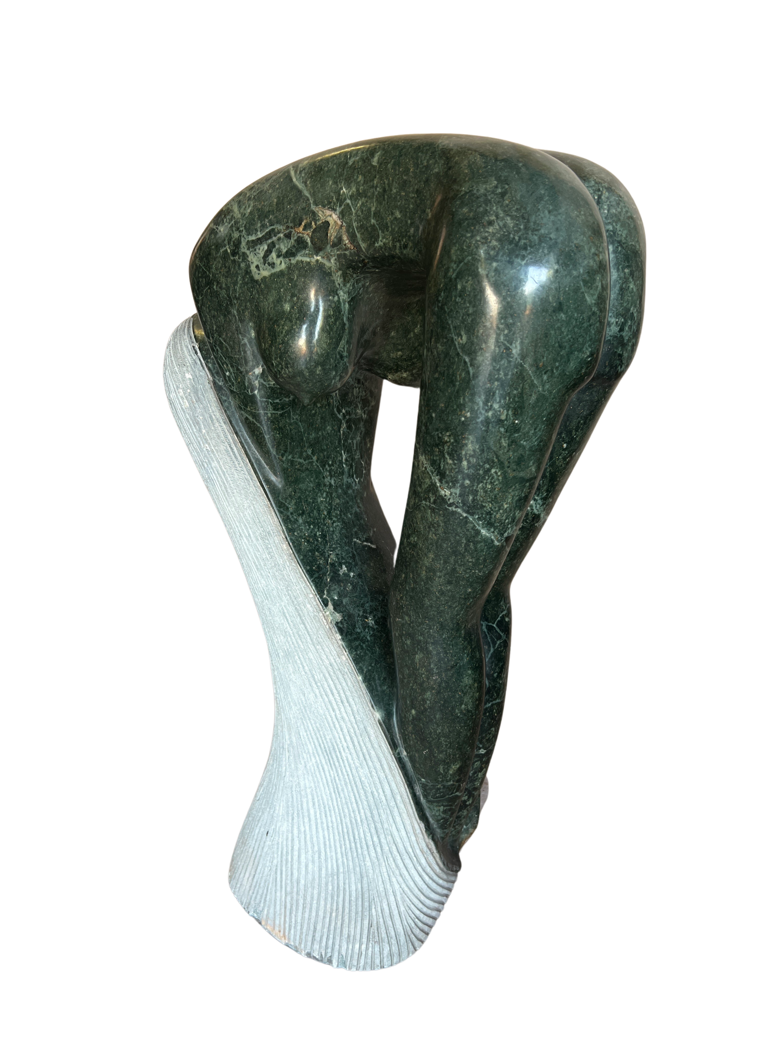 Shona Tribe Opal Bathing Lady - Shona