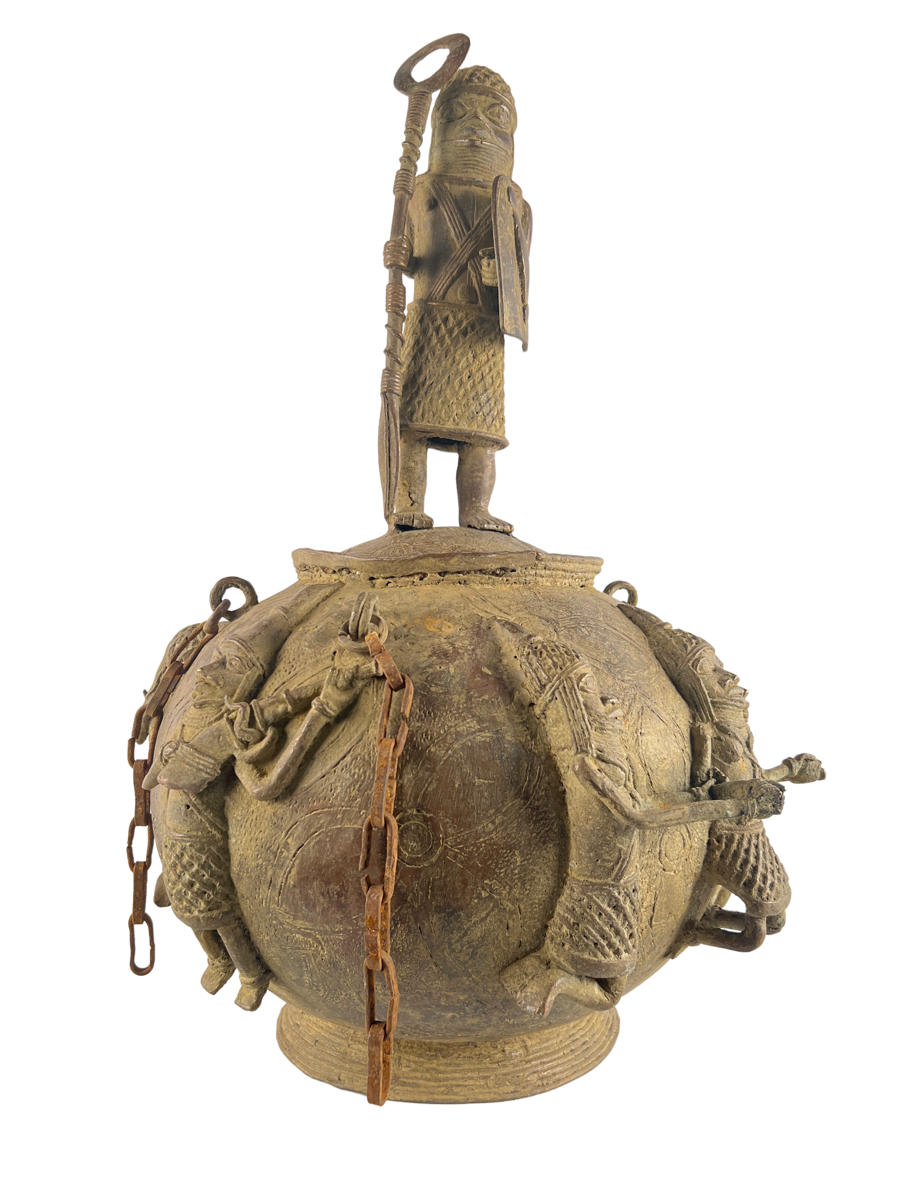 Edo Benin Bronze Pot