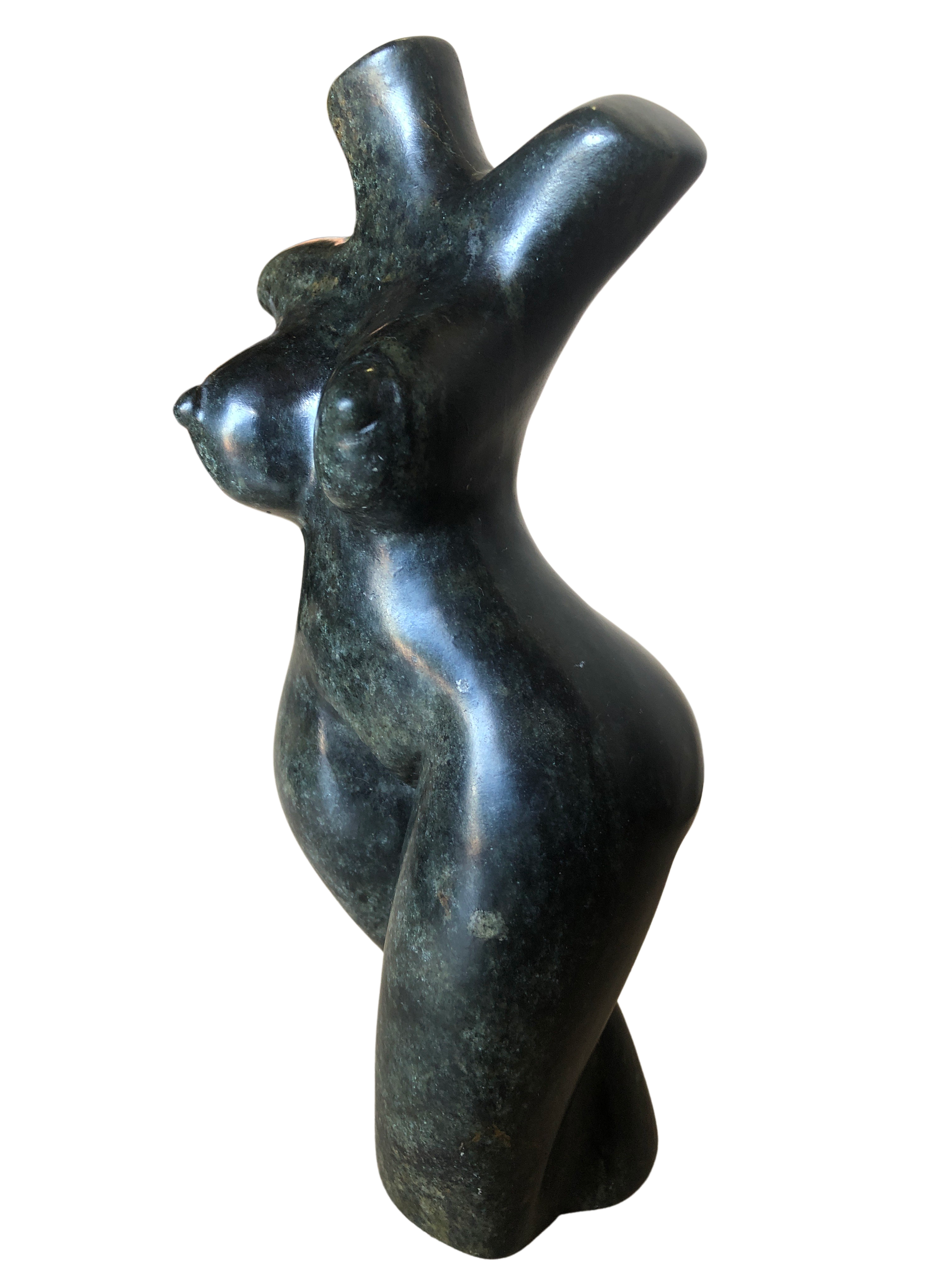 Shona Tribe Soap Stone Female Torso - Shona